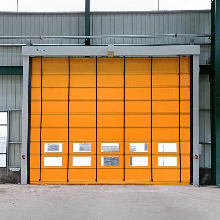 High speed stacking door