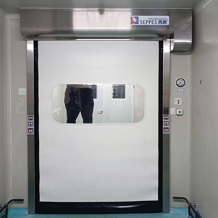 High speed cleanroom door