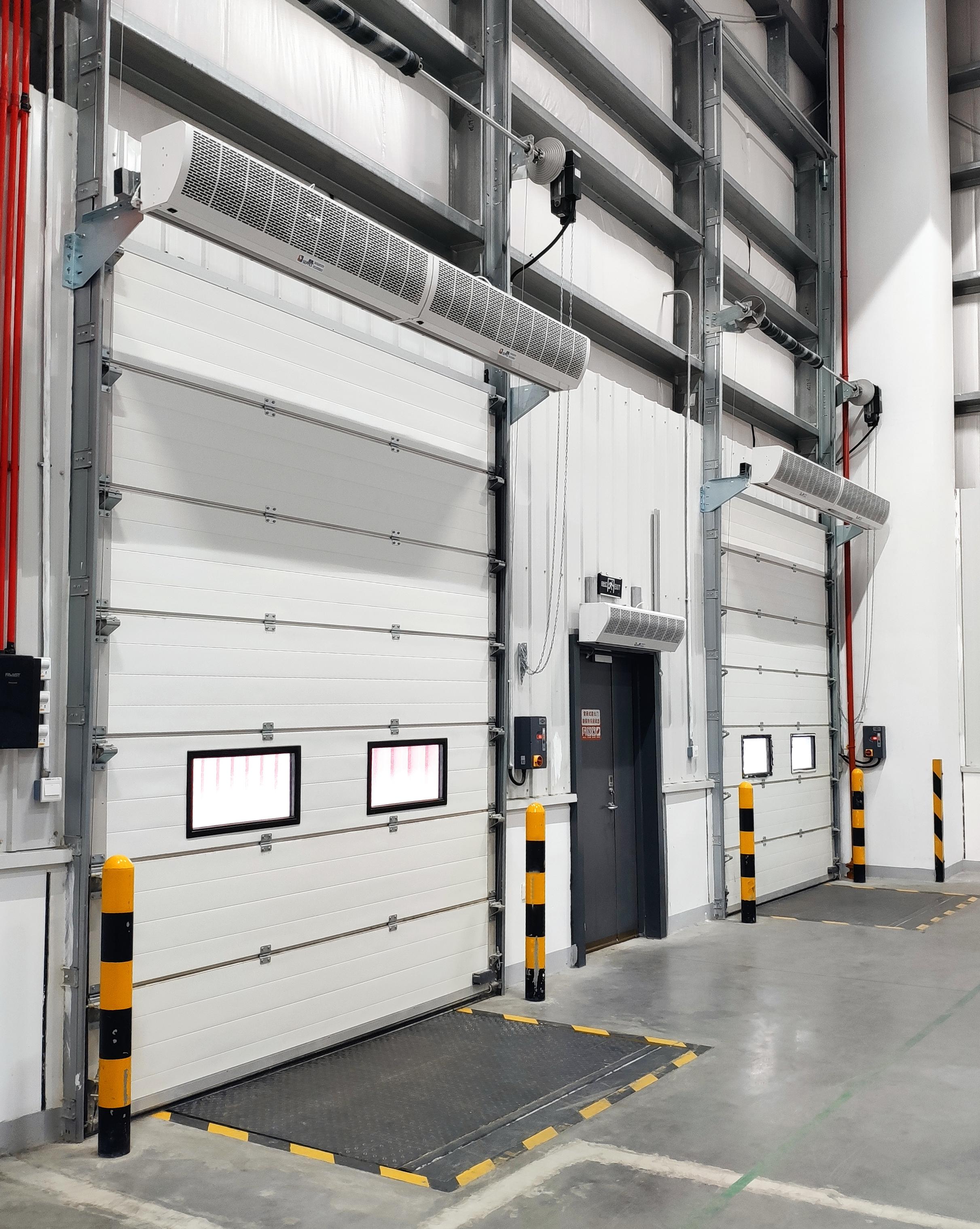 Benefits of installing industrial sectional door at freight stations